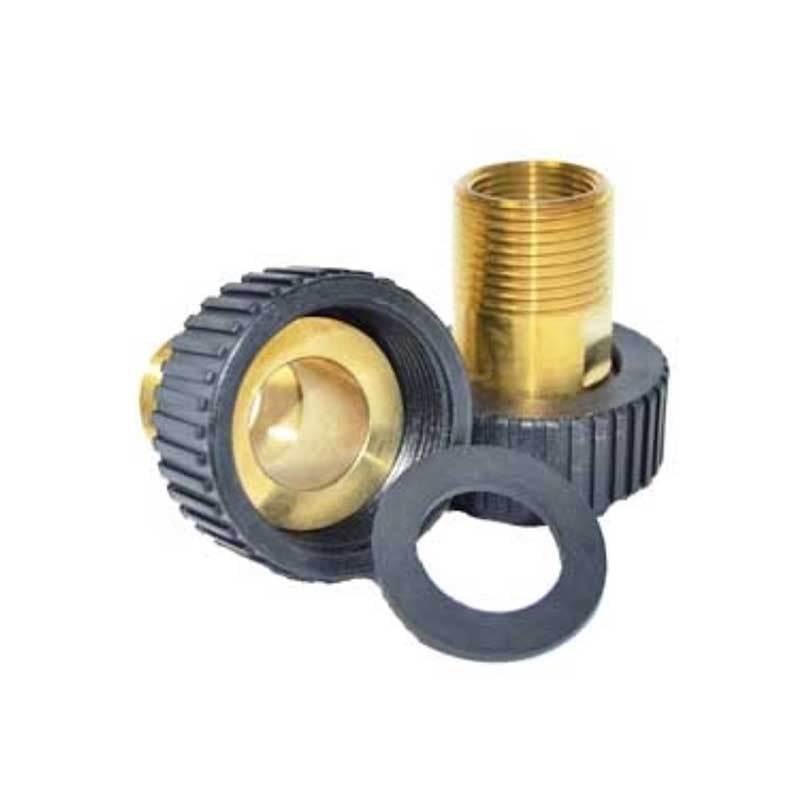 Autotrol 3023807 1 inch BSPT brass pipe adapter kit P4 for water treatment systems