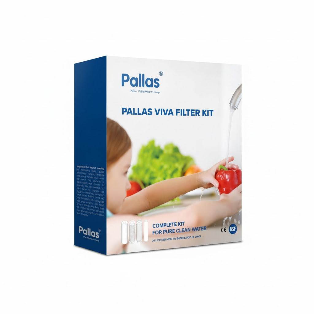 Pallas Viva Filter Replacement Kit for residential reverse osmosis water filtration system