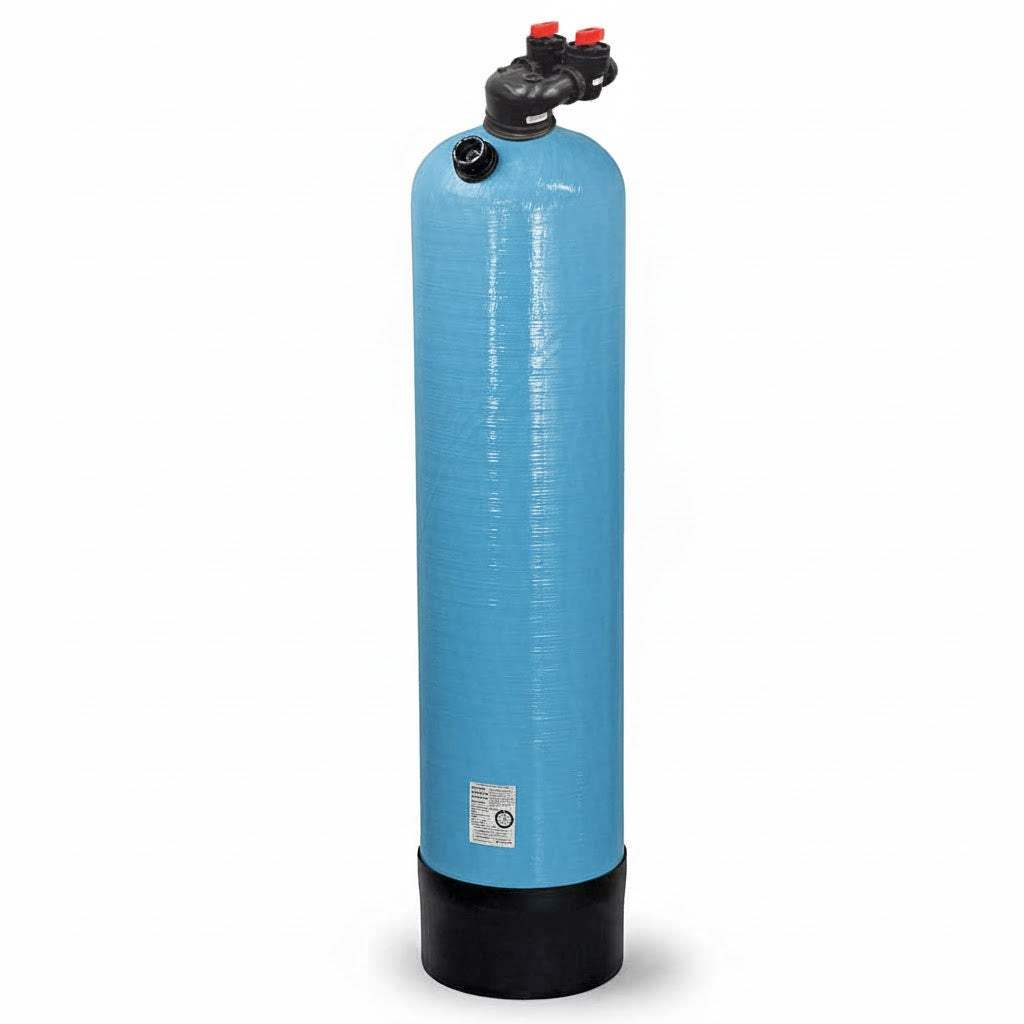 pH Kit with Domehole Vessel featuring in/out head, bypass valve, and juraperle media for easy pH adjustment and maintenance