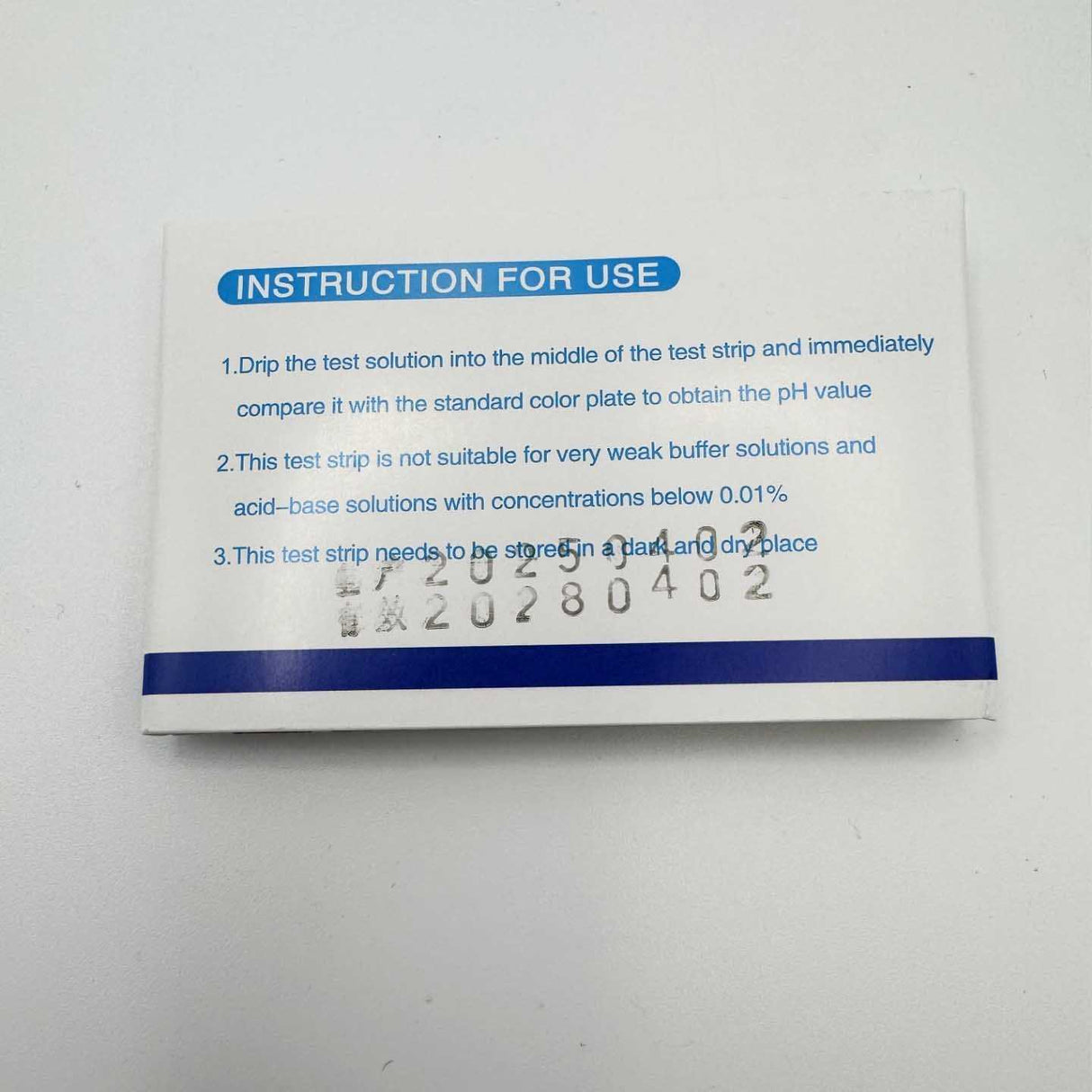 pH Test Kits Range 1-14 80 test strips | GAPS Water Treatment