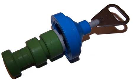 Fleck 18089 Piston Assembly LWU Fast Regen - Blue (5600) | GAPS Water Treatment