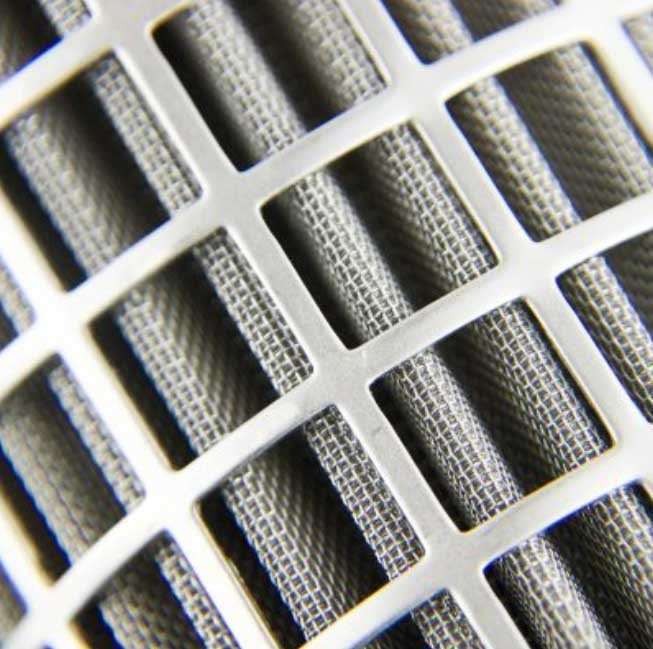 SPECTRUM PPS INOX Premier 316 stainless steel filtration cartridge with pleated design