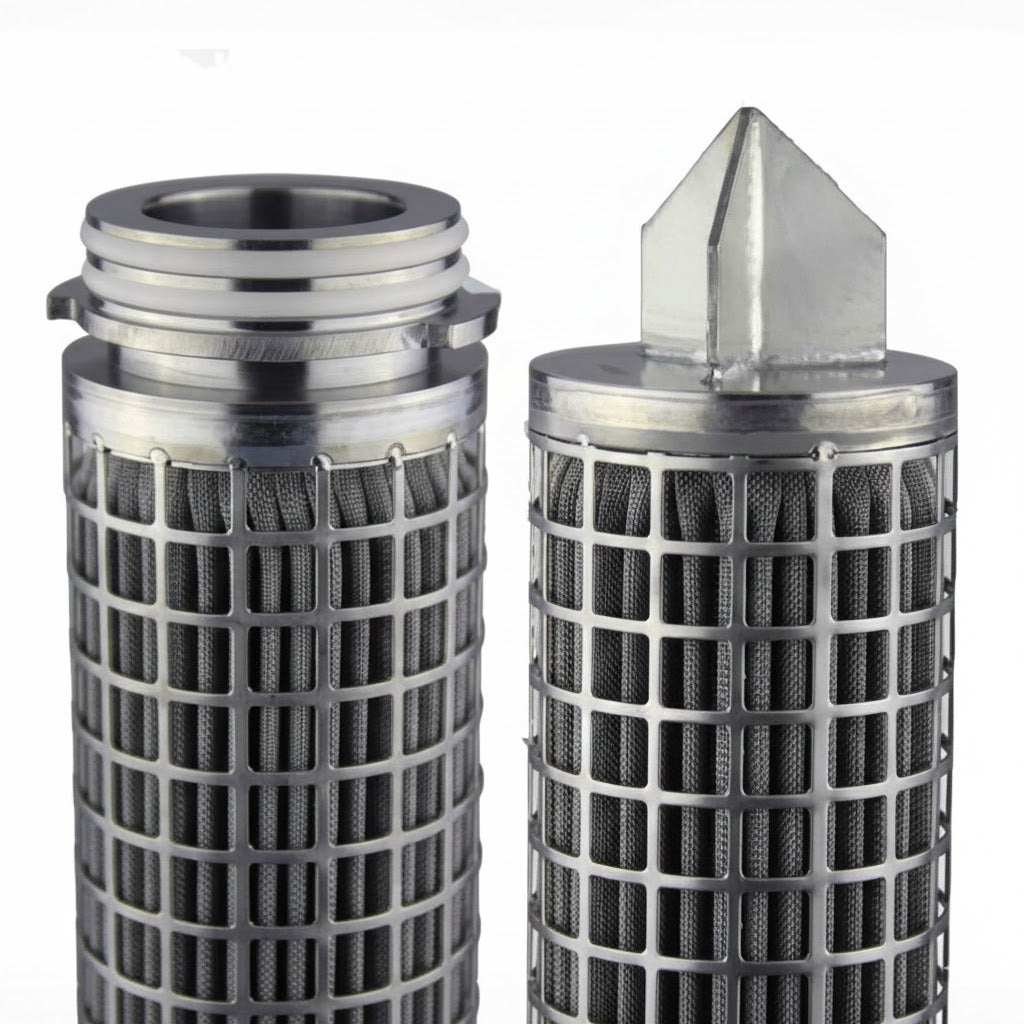 SPECTRUM PPS INOX Premier 316 stainless steel pleated filter cartridge for industrial filtration