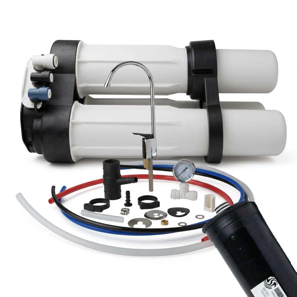 Pentair PRF-RO-750 Reverse Osmosis System with SPECTRUM HIGH FLOW membranes and compact design