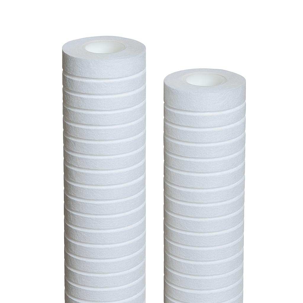 SPECTRUM PSP Premier spun bonded polypropylene filtration cartridge with grooved design and multiple end-cap options