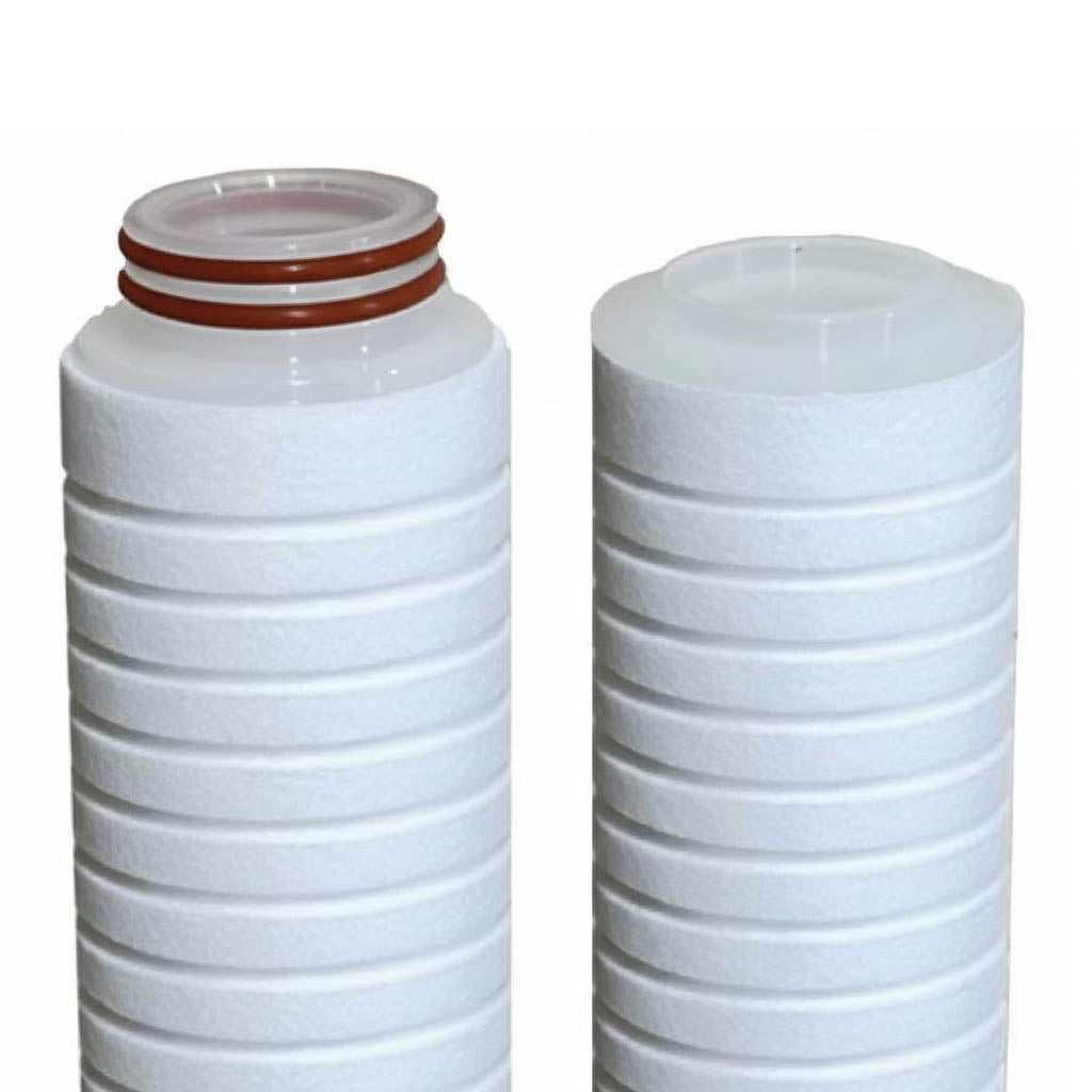 SPECTRUM PSP Premier spun bonded polypropylene filter cartridge with grooved design and multiple end-cap options
