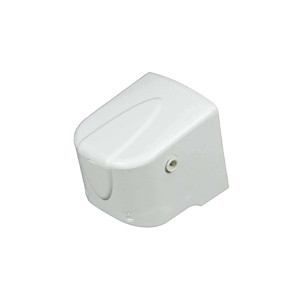 SPECTRUM PTL Twist-Lock Cartridge system with a white molded plastic head, rounded cover and small side port.