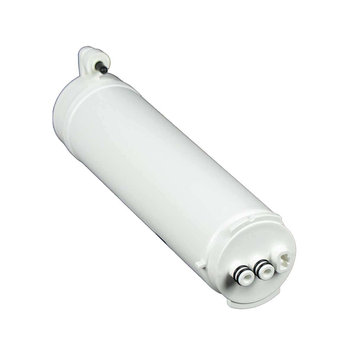 Water filter cartridge, SPECTRUM PTL Twist-Lock Cartridge, white cylindrical housing with two push-fit ports and twist-lock end cap.