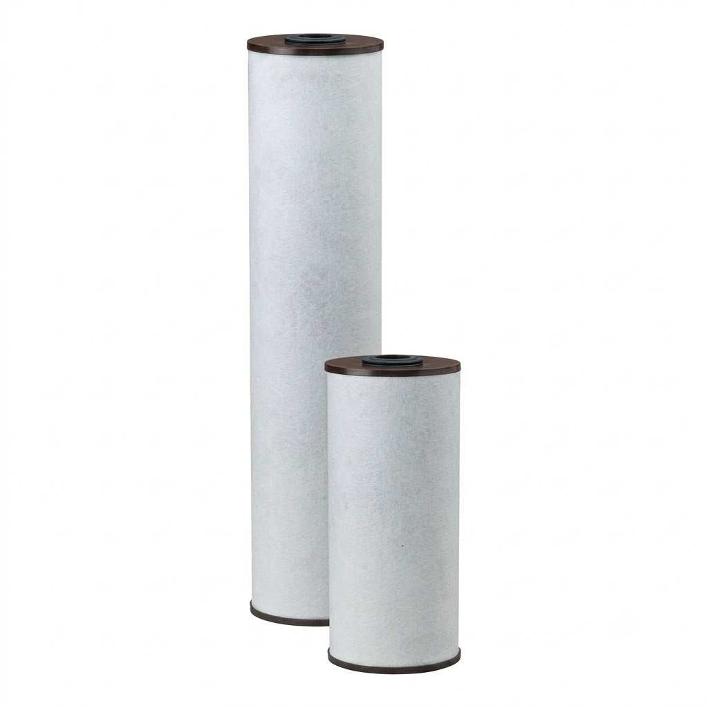 Pentair RFFE Iron Removal Large Diameter Cartridge for reducing dissolved iron in water and preventing rust stains