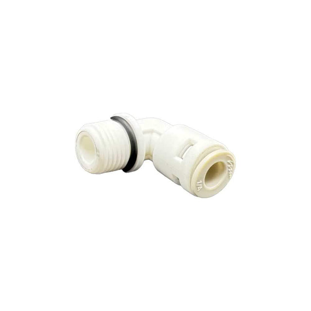 Rigid Elbow 1/4" Push fit x 1/8" NTP Thread | GAPS Water Treatment