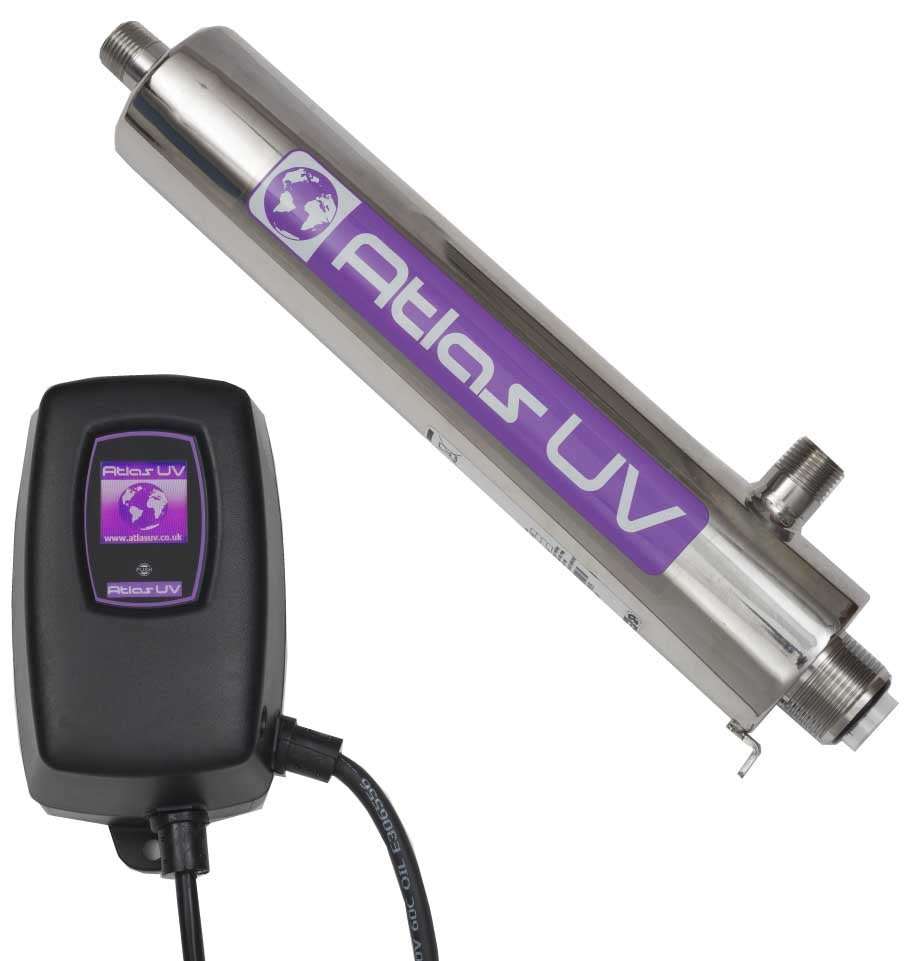 Atlas L8 7.6 L /min (0.5 Cubic Metre/hr) UV Unit 1/2" NPT