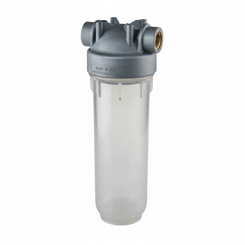 Atlas DP 2P Filter Housing inc. Spanner and Bracket 10"