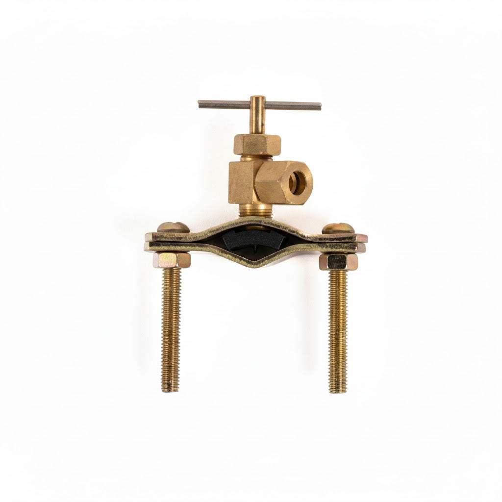 Self Piercing Valve 1/4 inch for easy water filtration installation in domestic RO systems and filters
