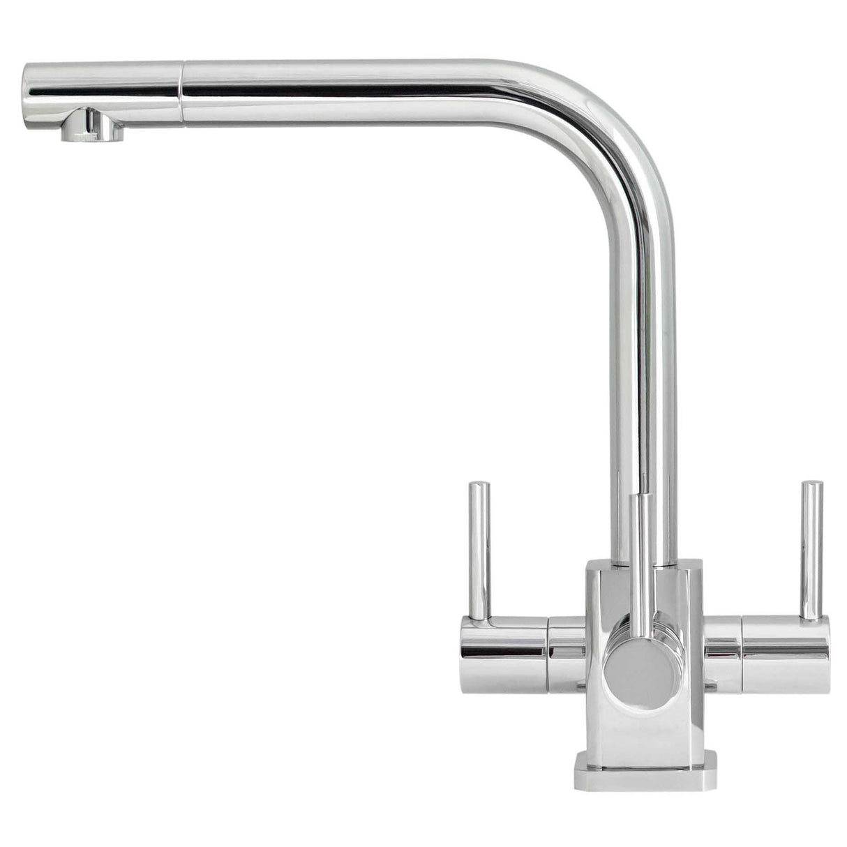 Acquapuro SQ 3 Way Square Body Range Tap - 3 Lever