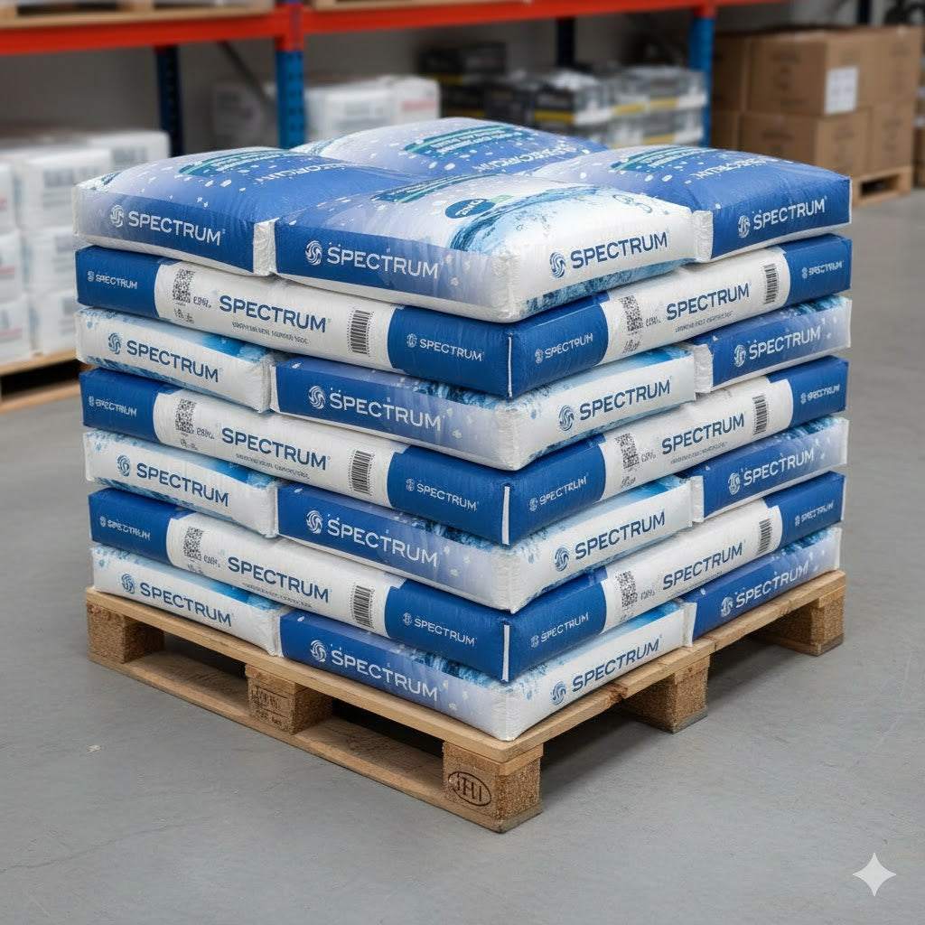 10kg pack of SSRG-G-10 SPECTRUM Standard Salt Regenerating Granules for industrial water softeners