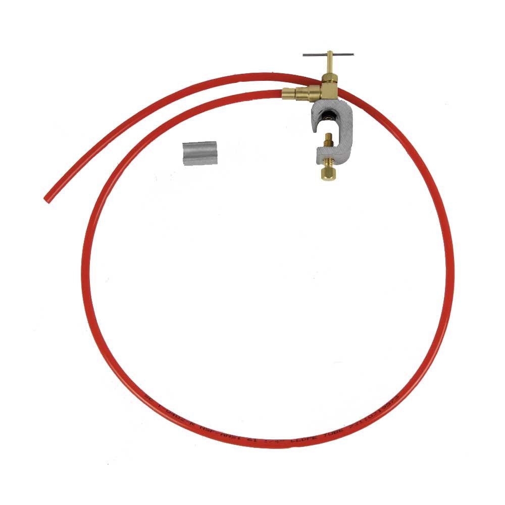 SV-1 : Self Piercing Saddle Clamp Valve with 1/4" Tubing