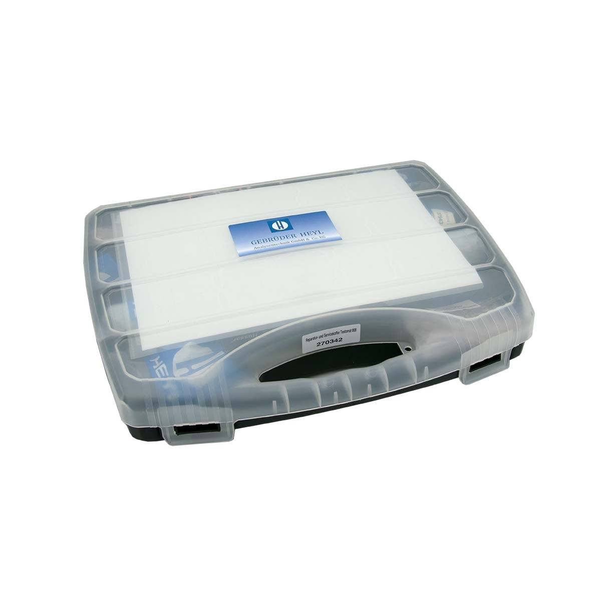 Testomat T808 Repair & Service Case with comprehensive maintenance kit for Testomat 808 water analyzers