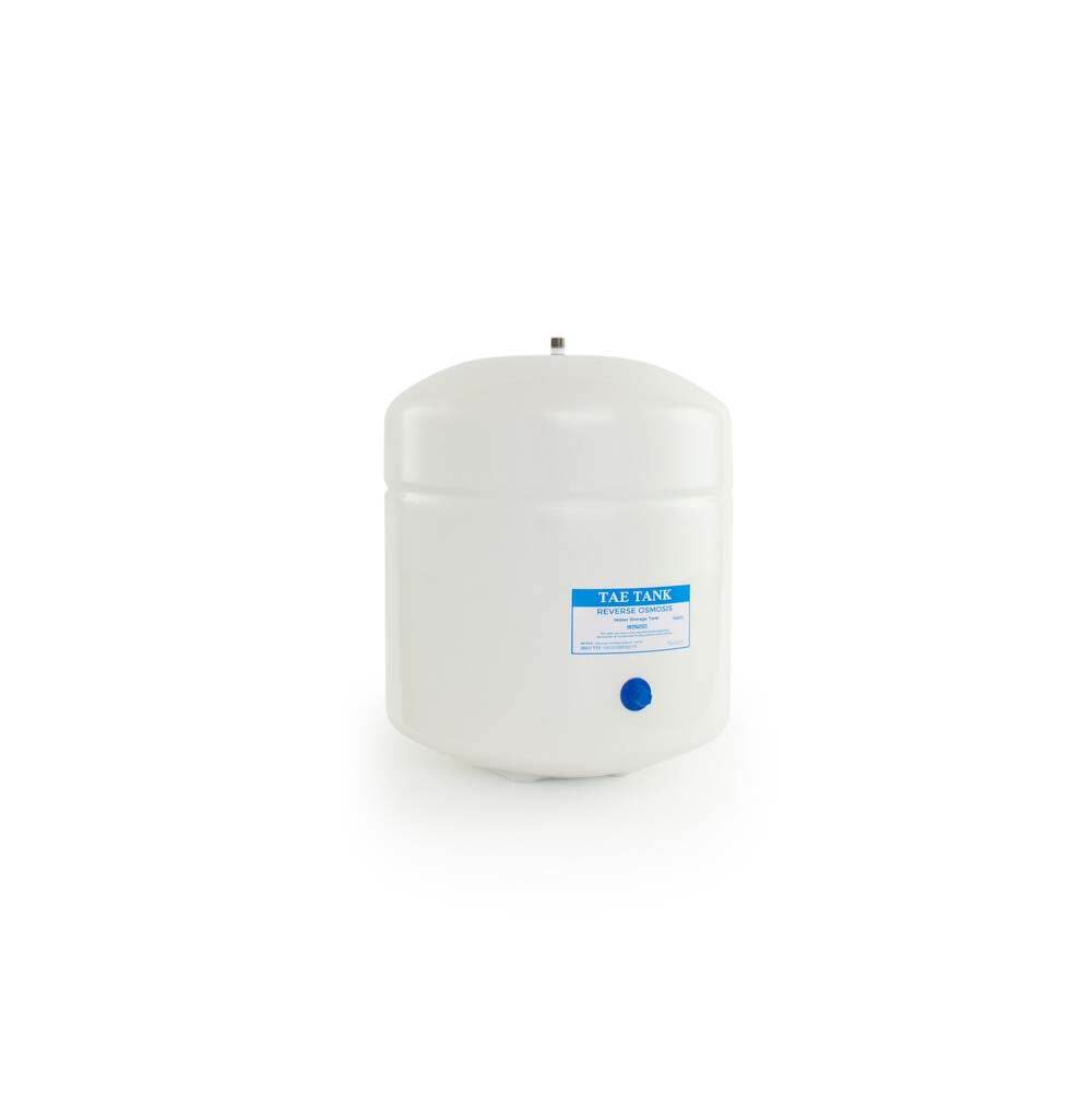 3.2 Gallon metal pressurised storage tank for reverse osmosis systems.