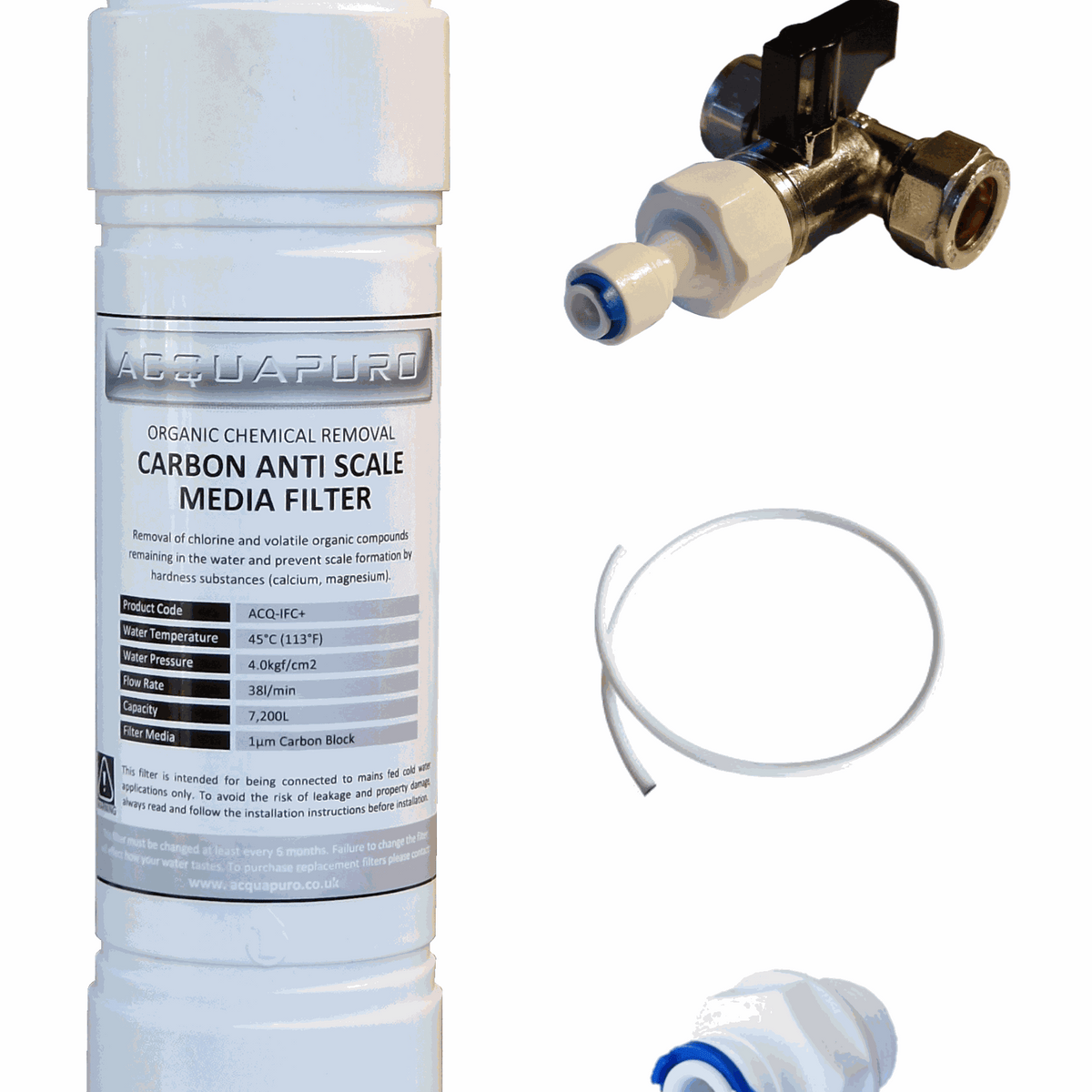 Cartuccia Filtro Acqua 1 Micron - Ricambio Per Sistemi Sotto - Foto 11