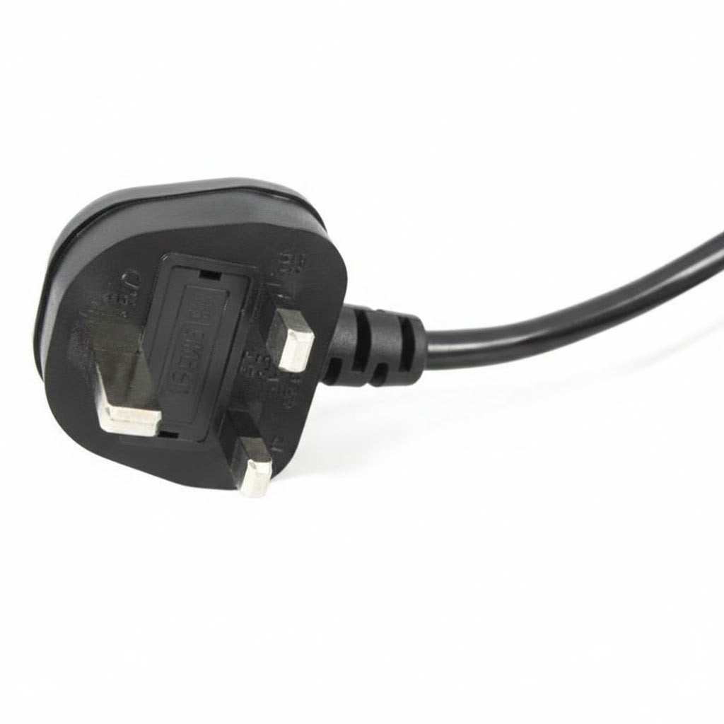 Fleck 18340 power cord UK plug compatible with water treatment systems