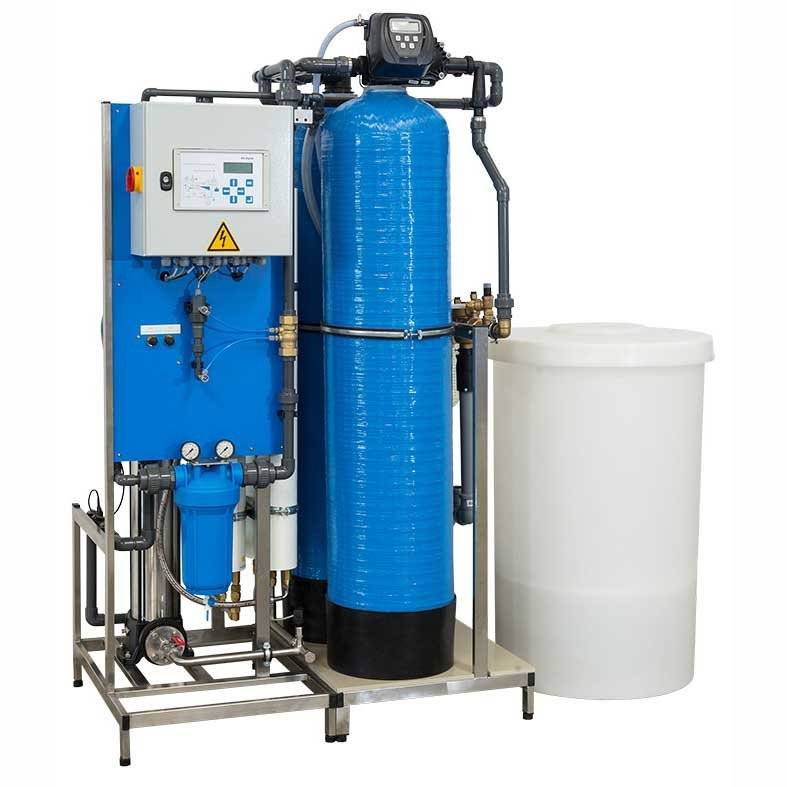 Herco UO-D 1500 FU CD 1500 lph Reverse Osmosis System with Duplex Softener 420 244 | GAPS Water Treatment