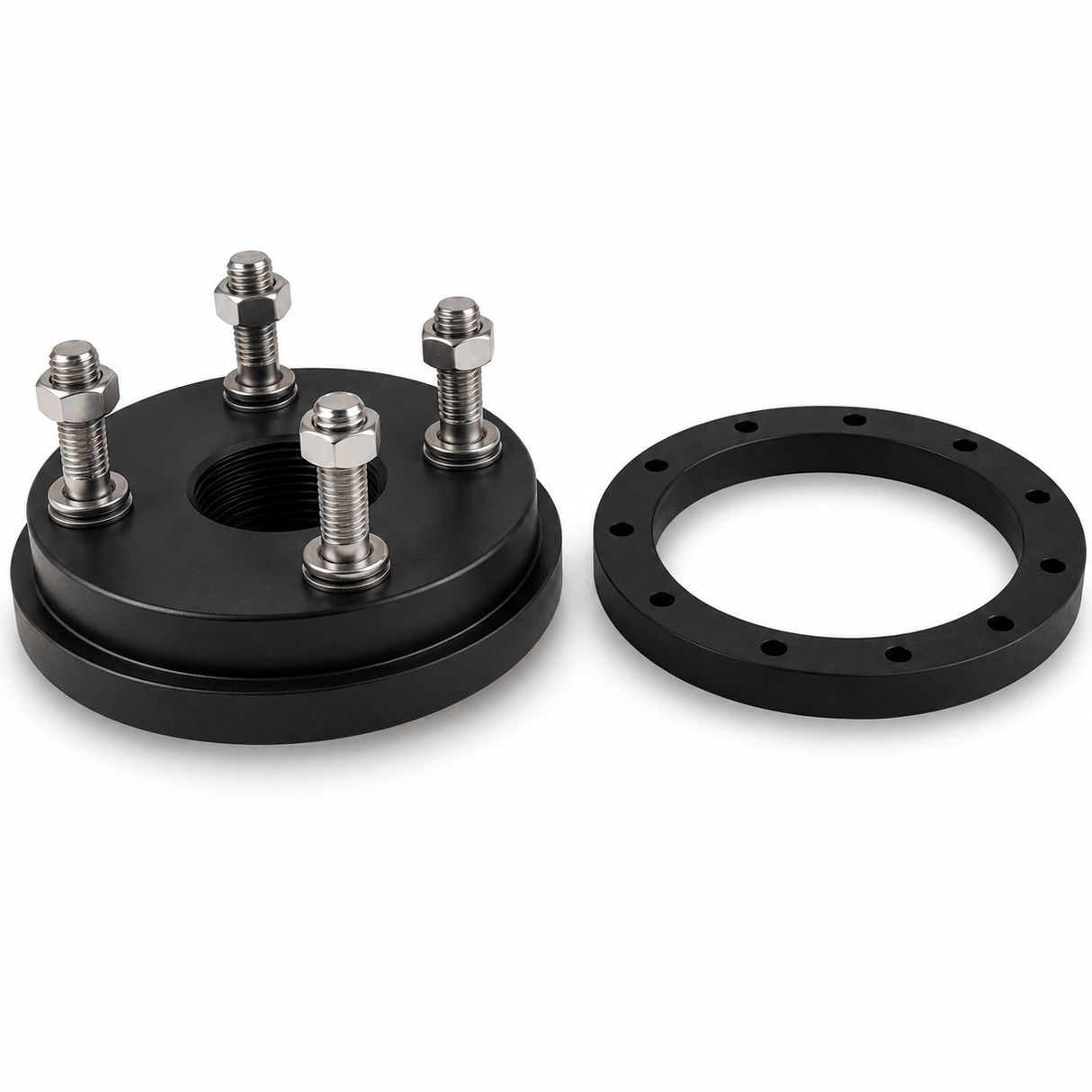 Upper Stack Diffuser A-2727-F6 with 6-inch flanges and 0.2mm slots for resin water treatment vessels