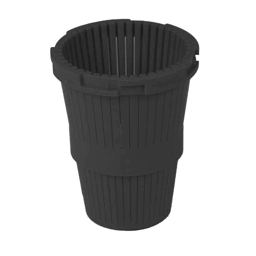 Fleck 18280-10SP - Top Distributor 1" Hot Water Black | GAPS Water Treatment