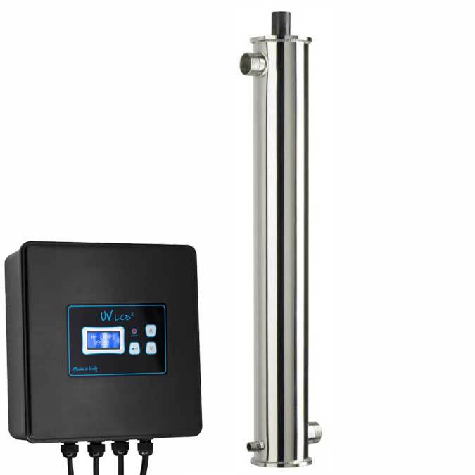 Sita 550 LCD PLUS 2 x 40 W 8.8m3/hr (30 mJ) 1.5" | GAPS Water Treatment