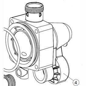 Clack V3067 WS2 Brine Body Assembly