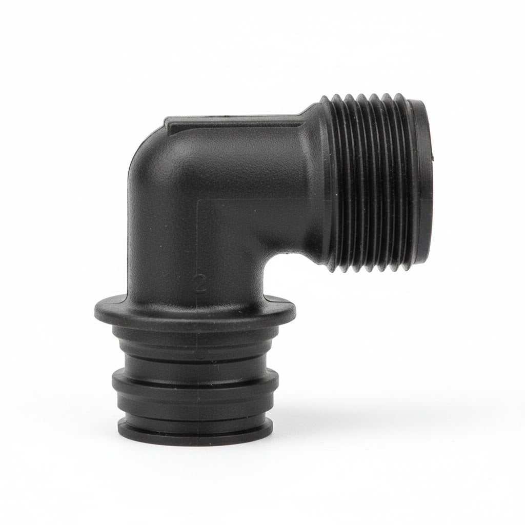 Clack V3158-01 WS1 Drain Elbow 3/4" Clack V3158-03 Clack V3158