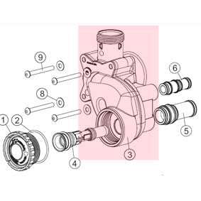 Clack V3727 WS2 Injector Body Assembly