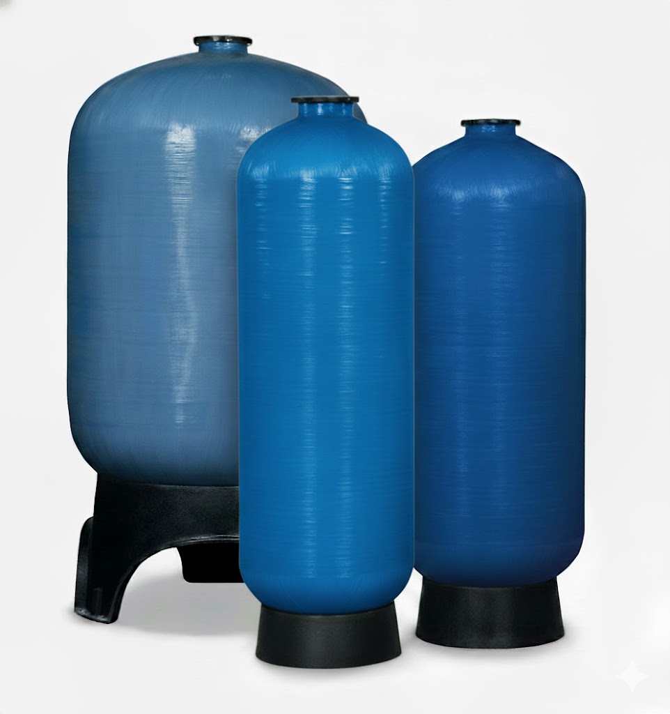 Composite Vessel 6" Flanged Top Hole | Buy at GAPS Water Treatment