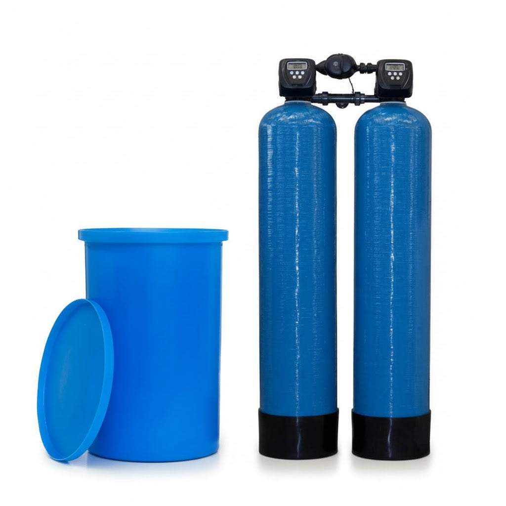 Duplex Water Softener with Clack WS2 CI Metered Digital Controller 2" (8.0 - 26.0m³/hr)