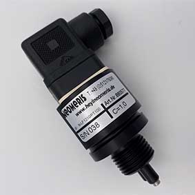 N-LF1210 conductivity measuring cell C=1.0 with PT100  1/2 inch screw-in cell and solenoid valve connector