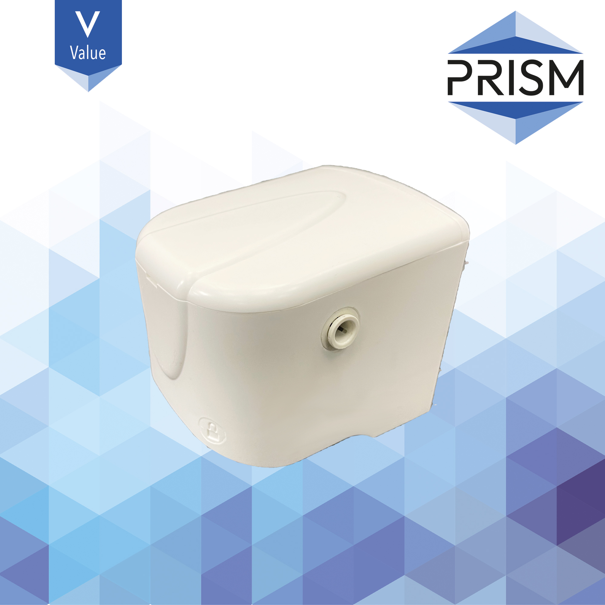 POU-ET-SingleHead-1/4-V    PRISM VALUE RANGE :  Twist-Lock Filter Head Single