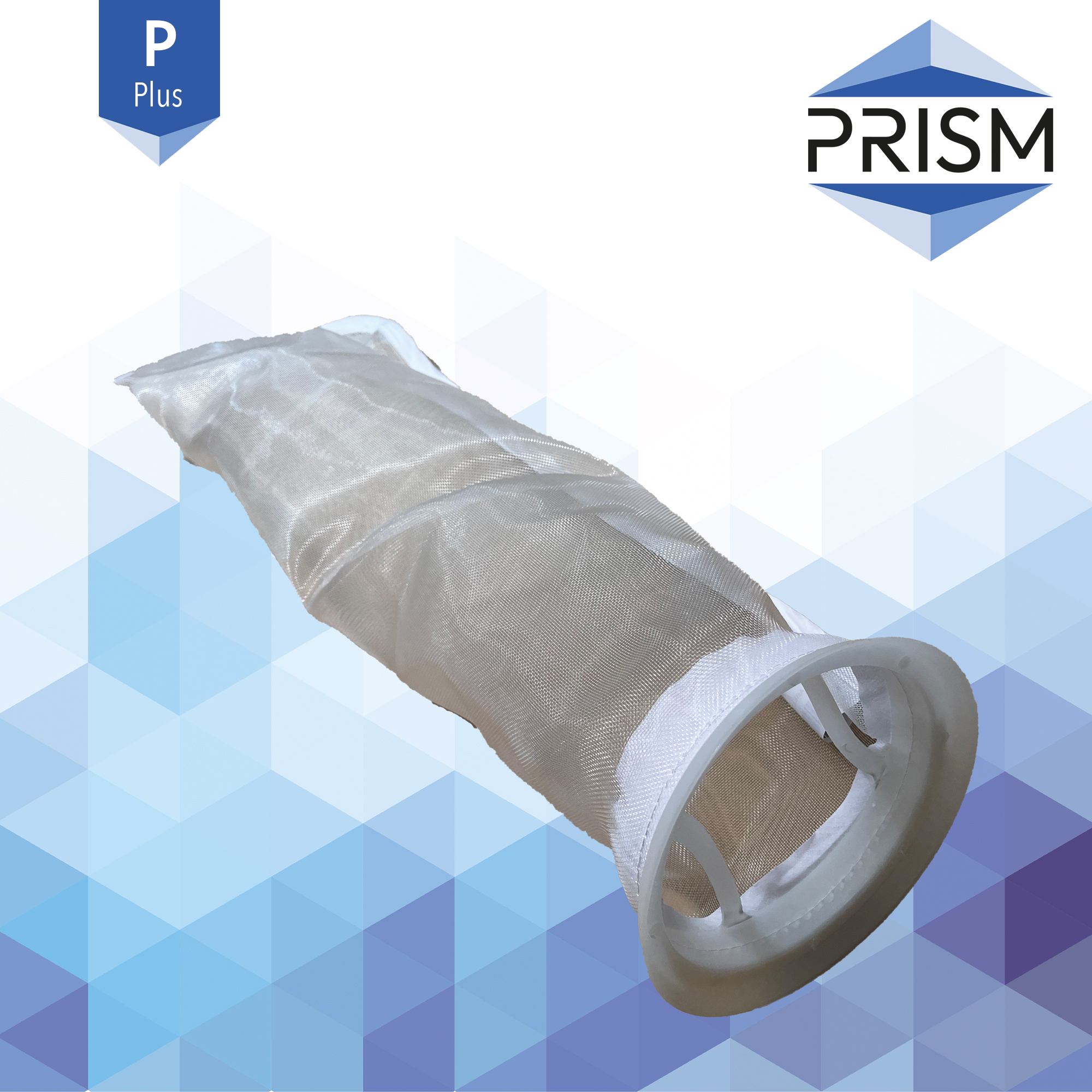 FB-NY-200-7x32-P    PRISM PLUS RANGE :  Bag Nylon 200 micron Size 2 Polypropylene Flared Neck