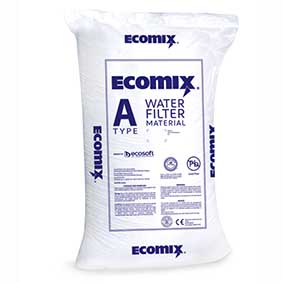 Ecomix A  25 Litres (Iron  Manganese Moderate Organic Matter  Ammonium  Hardness)