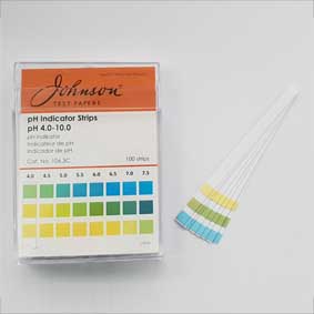pH Test Strips 4 to 10 Range (100 Tests)