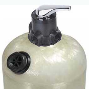 Manual backwashing pH Kit with Dome Hole Vessel