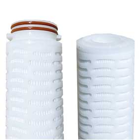 PPP-0.45-47/8FGE : SPECTRUM Premier Pleat Polypropylene Filter 0.45 micron 4 7/8'' 226/Closed/EPDM O-rings - BOX QUANTITY OF 18 