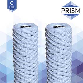 FC-DWCO-5-R20-1X-C  PRISM CORE RANGE :  Wound Cotton Filter 5 micron 20''