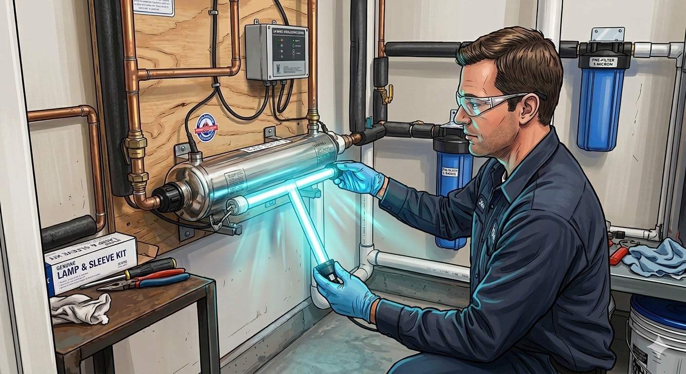 Shedding Light on Maintenance: How to Change Your UV Lamp and Quartz Sleeve