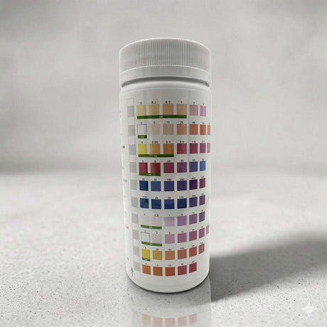 10-in-1 heavy metal test strips package for drinking and pool water safety testing
