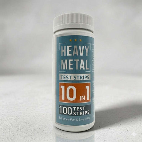 10 in 1 Heavy Metal Test Strips (100 Test Strips)