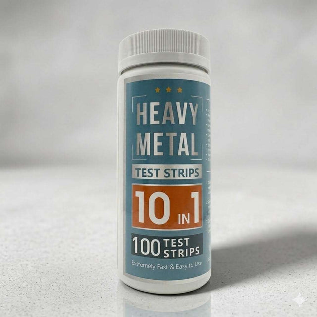 10 in 1 Heavy Metal Test Strips (100 Test Strips)