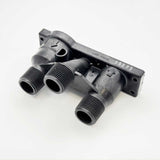 Autotrol 1234260 Turbine Manifold 3/4" BSP Male Noryl for Meter Valves