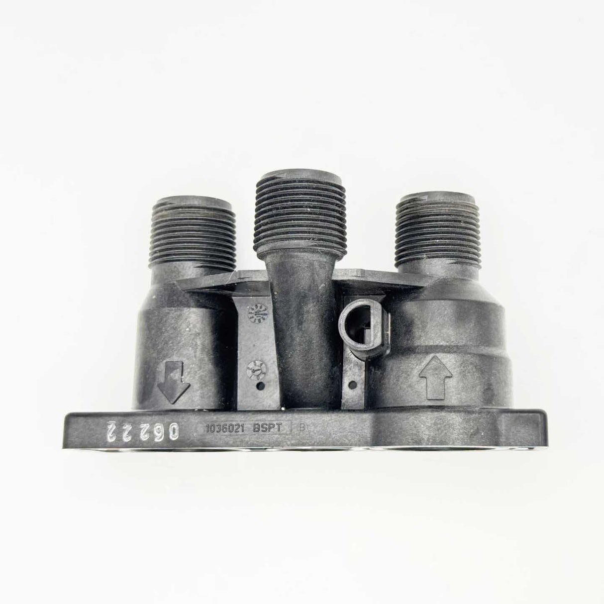 Autotrol 1234260 Turbine Manifold 3/4" BSP Male Noryl for Meter Valves