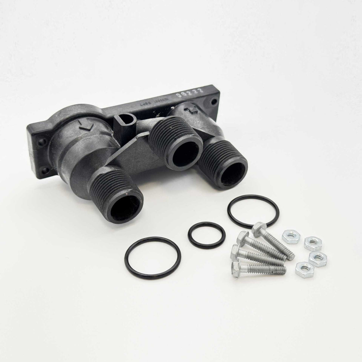 Autotrol 1234260 Turbine Manifold 3/4" BSP Male Noryl for Meter Valves