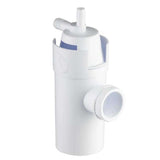 Ecosoft siphon connection set for compact water purification systems in the UK with overflow protection and easy installation