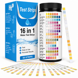 16-in-1 Water Quality Test Strips – 50 Pack